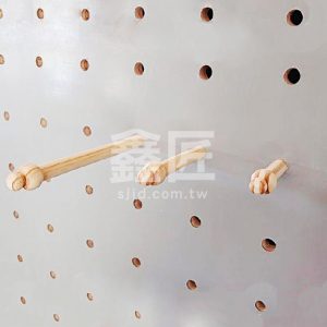 洞洞板配件-松木葫蘆頭木棒