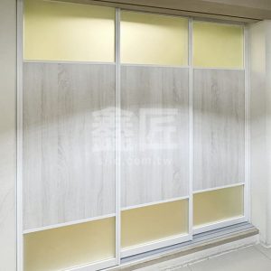 地軌式鋁框拉門WSP319