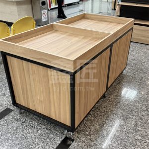 黑框方形展示陳列櫃架