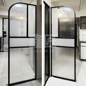 黑框圓弧造型屏風WSP385