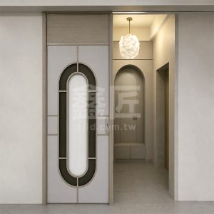 懸吊式造型鋁框拉門WSP408