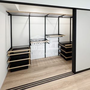 多功能住家更衣間/展示間/金屬衣櫃W45