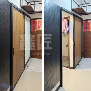外掛式鋁框拉門WSP439