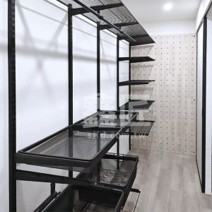 多功能住家更衣間/展示間/金屬衣櫃W55